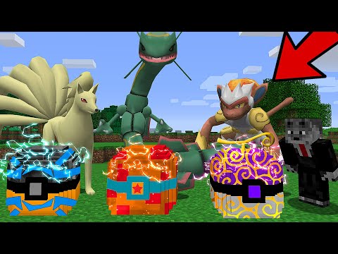 Veja a NOVA Lucky Pixelmon 1000% de SORTE com os Pokemon dos ANIMES no Minecraft
