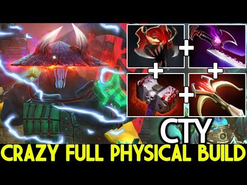 CTY [Juggernaut] Madness Crit Full Physical Build 7.24 Dota 2