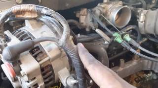 Replacing engine coolant temperature sensor on 2003 Ford Expedition  XLT 5.4L