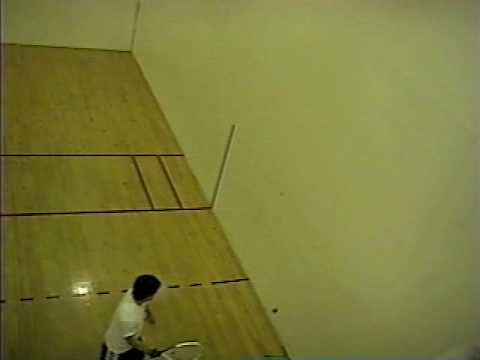 racquetball 100+ MPH forehand kill shot