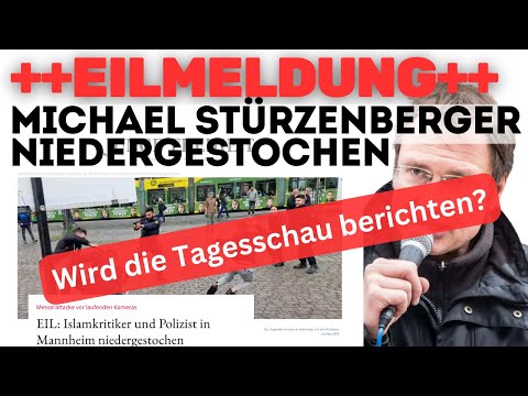 WIRD DIE TAGESSCHAU BERICHTEN? ++Eilmeldung+++ Islamkritiker Michael Stürzenberger niedergestochen.