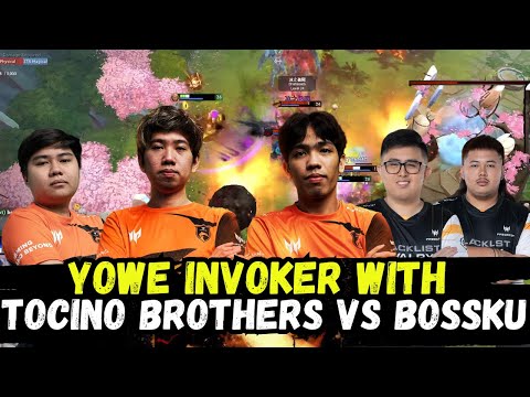 TIMS AND JAU BUMILIB SA INVOKER NI YOWE | GAGANDA NG MGA COMBO | VS BOSSKU AND JING