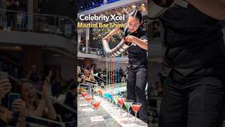 Celebrity Xcel Martini Bar Show! #celebritycruises