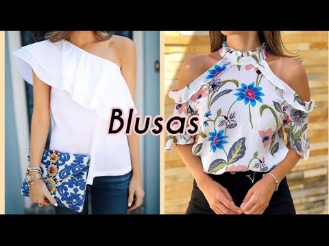 TENDENCIAS 2022 BLUSAS DE MODA NUEVOS DISEÑOS LAS MEJORES BLUSAS PARA LA TEMPORADAS PRIMAVERA VERANO