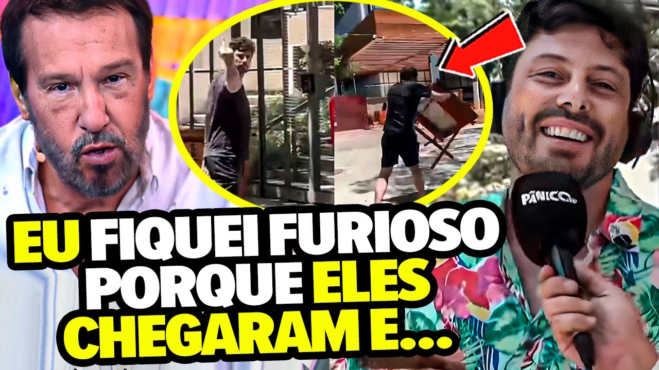 EXCLUSIVO! DANILO GENTILI SE PRONUNCIA AO VIVO NO PÂNICO APÓS POLÊMICA E CANCELAMENTO