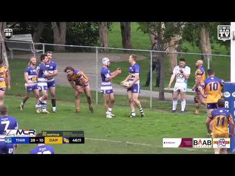2020 IDRL Open Age Round 4 Highlights - Thirroul Butchers vs Dapto Canaries