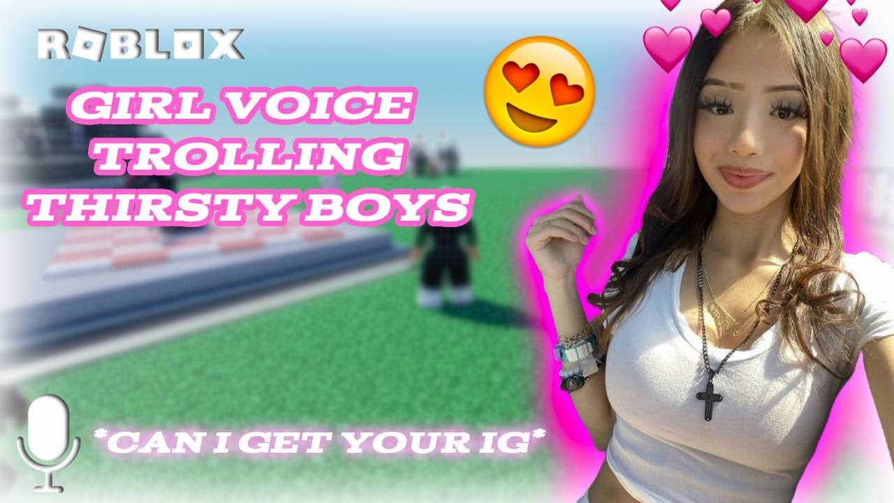 Trolling Roblox E-Daters with a Realistic AI Girl Voice!😂