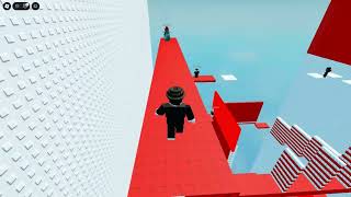 Speedrunning Red white wall tower (Trying my best)