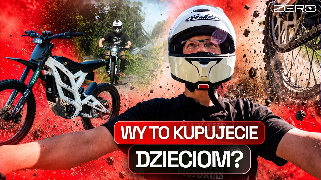 ZŁOMNIK: ELEKTRYCZNE MOTOCYKLE TO POTWORY. JEŹDZIŁEM, UWAŻAJCIE