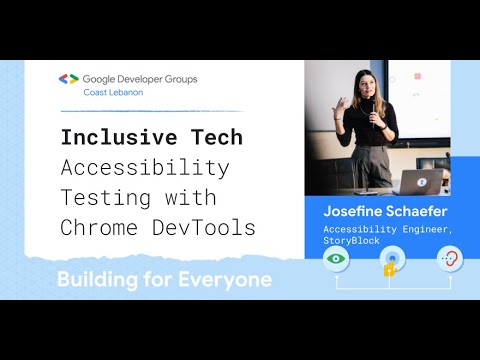 Accessibility Testing with Chrome DevTools with Josefine Schaefer at Build for Everyone