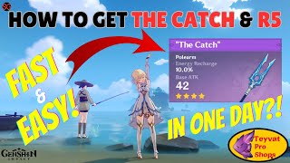 Genshin Impact Guide: How to Get THE CATCH and R5 FAST &amp; EASY!
