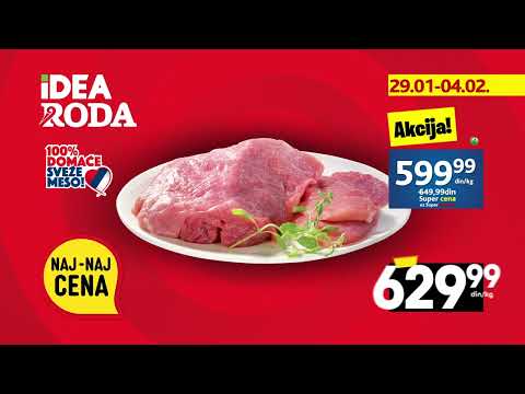 IDEA i RODA | Nedeljna akcija 29.01 - 04.02.2026.