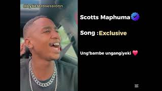 Download lagu Scotts Maphuma previews new music with TxC Lyrics Video #scottsmaphuma #exclusive #txc #lyricsvideo mp3