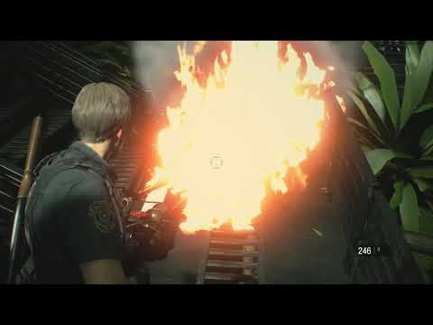 Resident Evil 2 Remake: Walkthrough pt.14 IVY and Plant 43 (Leon "B" PS4 Pro 1080p 60fps)