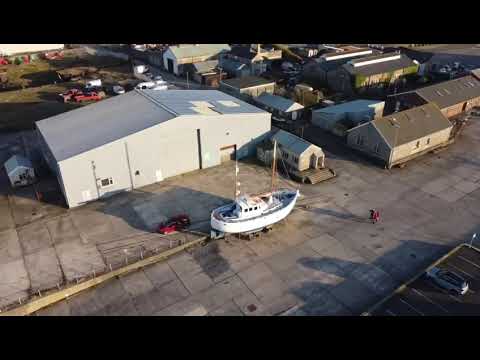 Halcyon of Eyemouth - ready to set sail