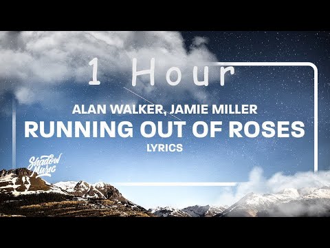 Alan Walker x Jamie Miller - Running Out of Roses (lyrics) | 1 HOUR