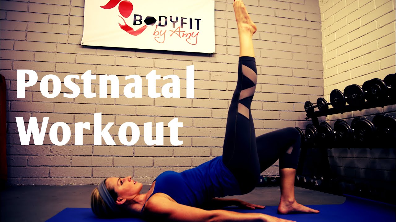 30 Minute Postnatal Workout----Burn Fat and Tone Up after Pregnancy