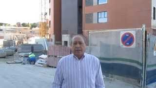 Siete años para hacer 84 viviendas en el Paseo de la Chopera