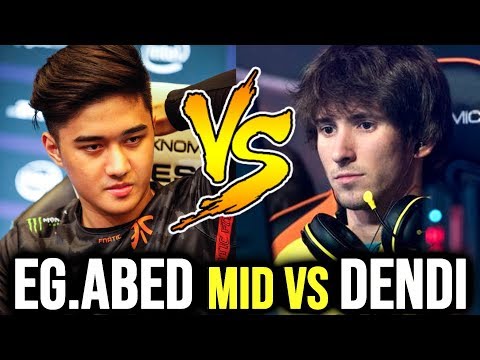 Abed with Team EG New Roster vs Dendi 5 Man Stack