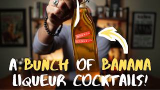 5x BANANA LIQUEUR Cocktails ★ B-A-N-A-N-A-S