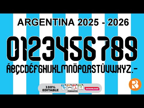 TIPOGRAFIA ARGENTINA 2025-2026 FREE DOWNLOAD