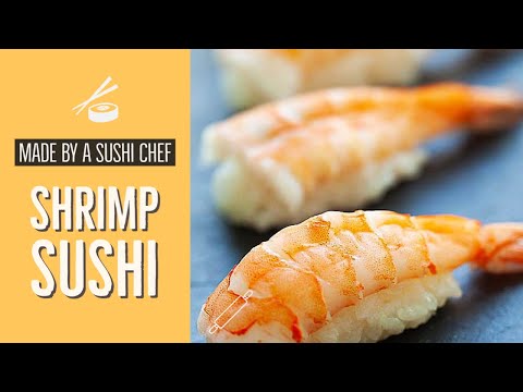 How to make shrimp for sushi (#shrimp #nigiri )