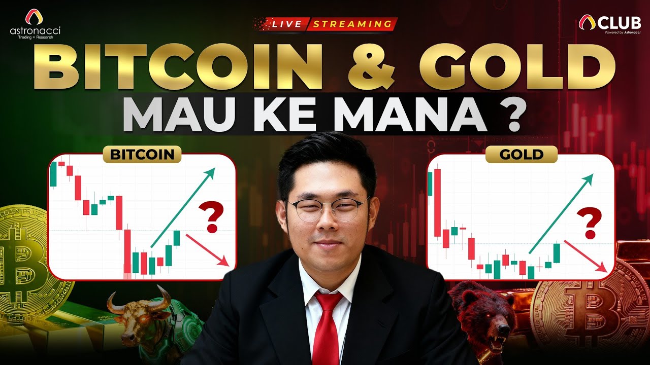 Analisa Pergerakan Bitcoin Dan Gold Di Tengah Market Merah!