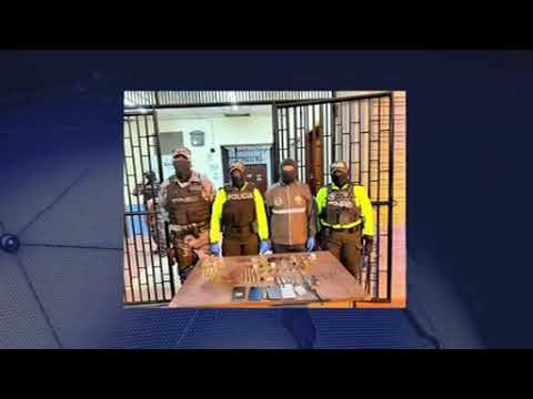 Delincuentes capturados y armas decomisadas dejaron operativos policiales en Guayas y Bolívar... 