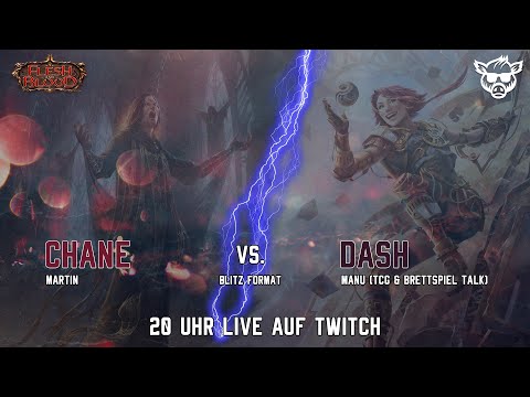 Chane vs. Dash - Boltyn vs. Levia - Blitz Format - Flesh and Blood mit Manu von TCG & BrettspielTalk