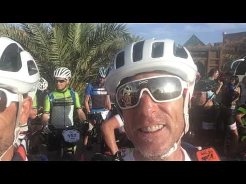 Rafa Alkorta e Iñigo Larraínzar en salida Titan Desert 2017