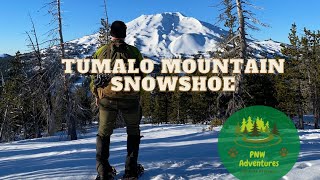 Tumalo mountain snowshoe