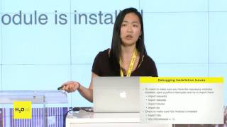 H2O - Hands on with R, Python and Flow with Amy Wang