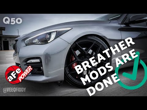 Ep 01 - Breather Mods are done!! AFE PRO DRY Drop-in air filters installed