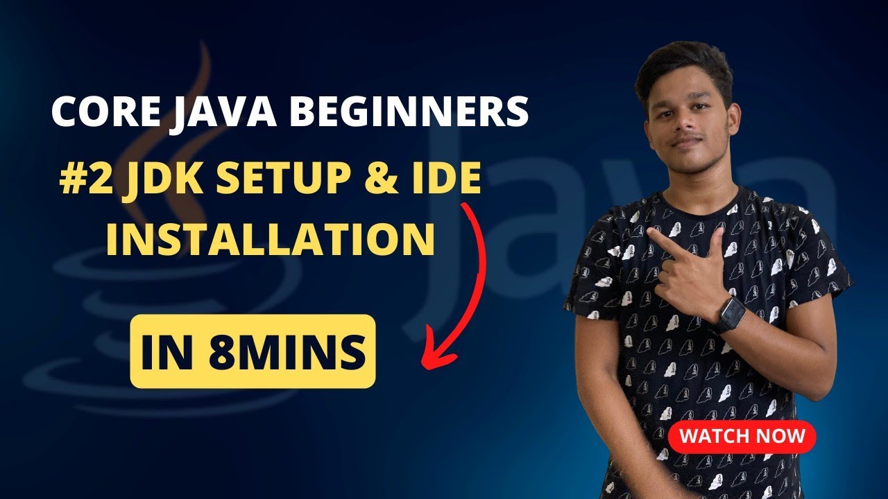 #2 JDK setup and IDE installation | Java tutorials for Beginners | Core Java tutorials |