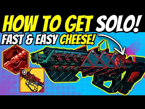 How To Get Crafted Outbreak Perfected SOLO! Legend Zero Hour CHEESE & Switch Locations Destiny  2