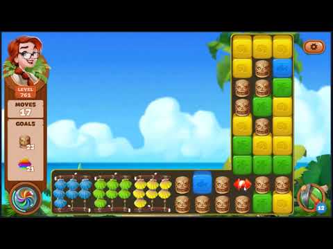 Lost Island Blast Adventure Level 761 - NO BOOSTERS 🏝️ | SKILLGAMING ✔️
