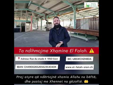 Ta ndihmojmë Xhaminë El-Falah