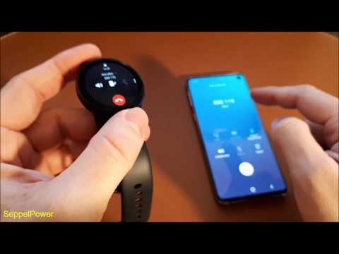 Wie man Nachrichten und Anrufe verwaltet auf der Samsung Galaxy Watch Active 2 | SeppelPower