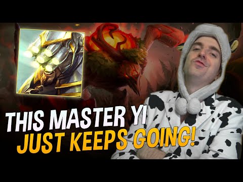 THIS MASTER YI JUST KEEPS GOING AND GOING... - COWSEP