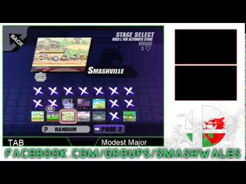 TAB (Gannondorf) Vs Modest Major (Falco) Final Destination 11 Project M Losers Quaters