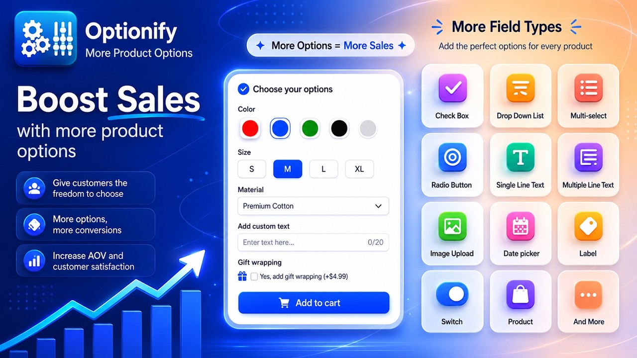Optionify:More Product Options Demo