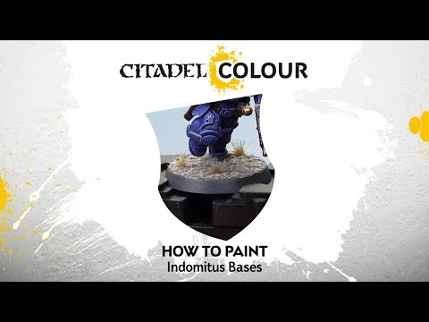 How to Paint Indomitus Bases