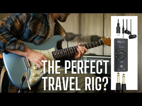 The Most Compact Travel Rig? iRig HD X Audio Interface for Guitars