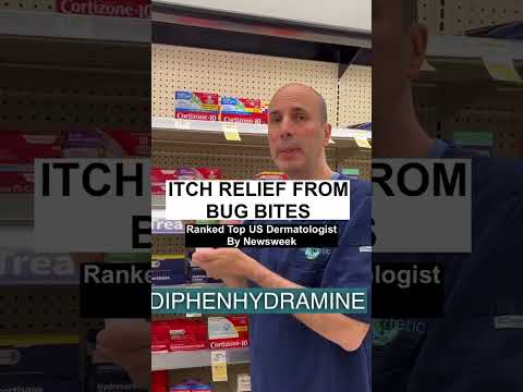 Itch relief bug bites