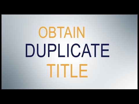 Bmv Connect Duplicate Title