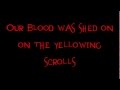 Cradle of filth - Absinthe with Faust (Lyrics) 