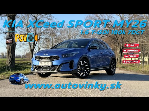 KIA XCeed SPORT 1.6 T-GDi POV Drive – Old School Done Right