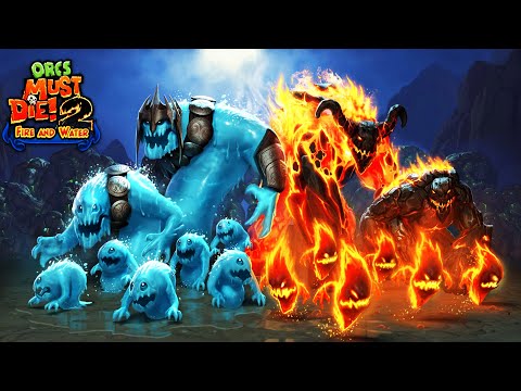 Orcs Must Die! 2 - Fire and Water - All Cutscenes - The Movie (Full Walkthrough 4K UHD)