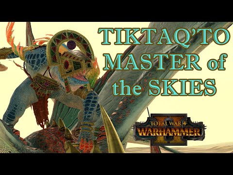 UNDERRATED LORD: Tiktaq'to - Lizardmen vs Tomb Kings // Total War: Warhammer II Multiplayer Battle