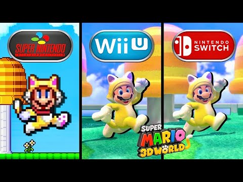 Super Mario 3D World SNES vs. Wii U vs. Switch